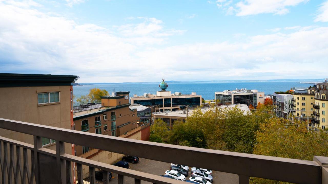 Top Floor Water View Oasis Near Space Needle & Cruise Seattle Exterior foto